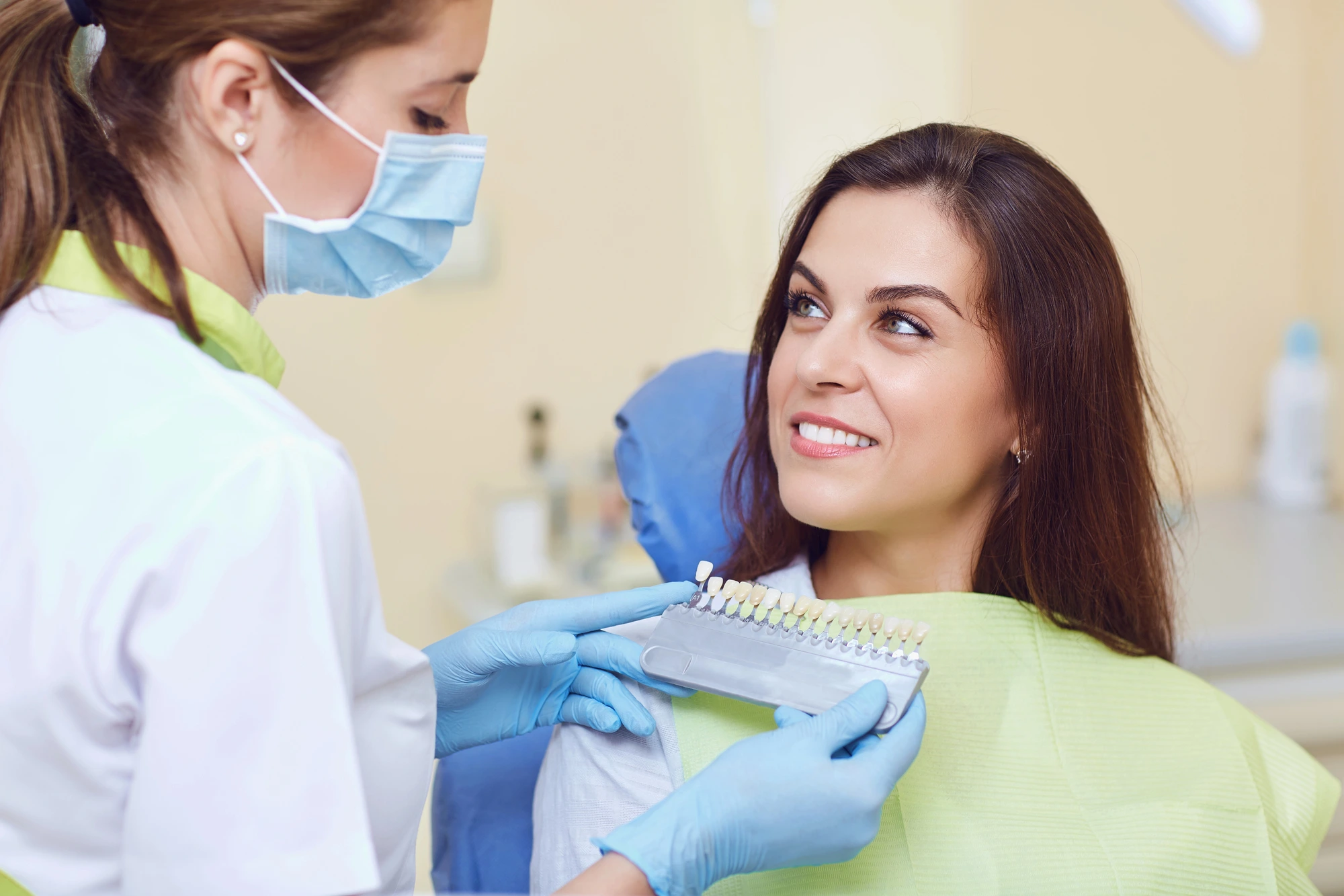 dentist-and-patient-discussing-dental-implants-in-Cary